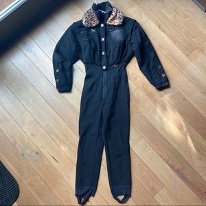 NILS one piece ski suit cheetah